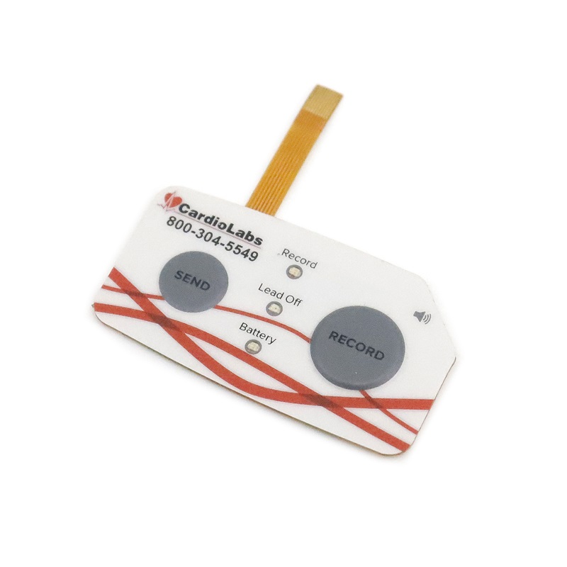 薄膜開關(guān)面板廠家工控自動化色澤光潤 