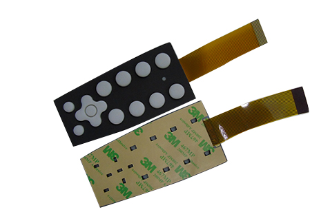 FPC線路硅膠按鍵薄膜開關