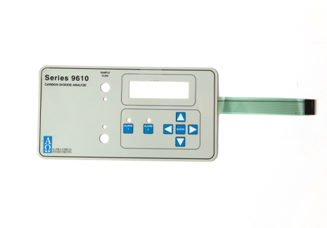 二氧化碳分析儀薄膜開(kāi)關(guān)