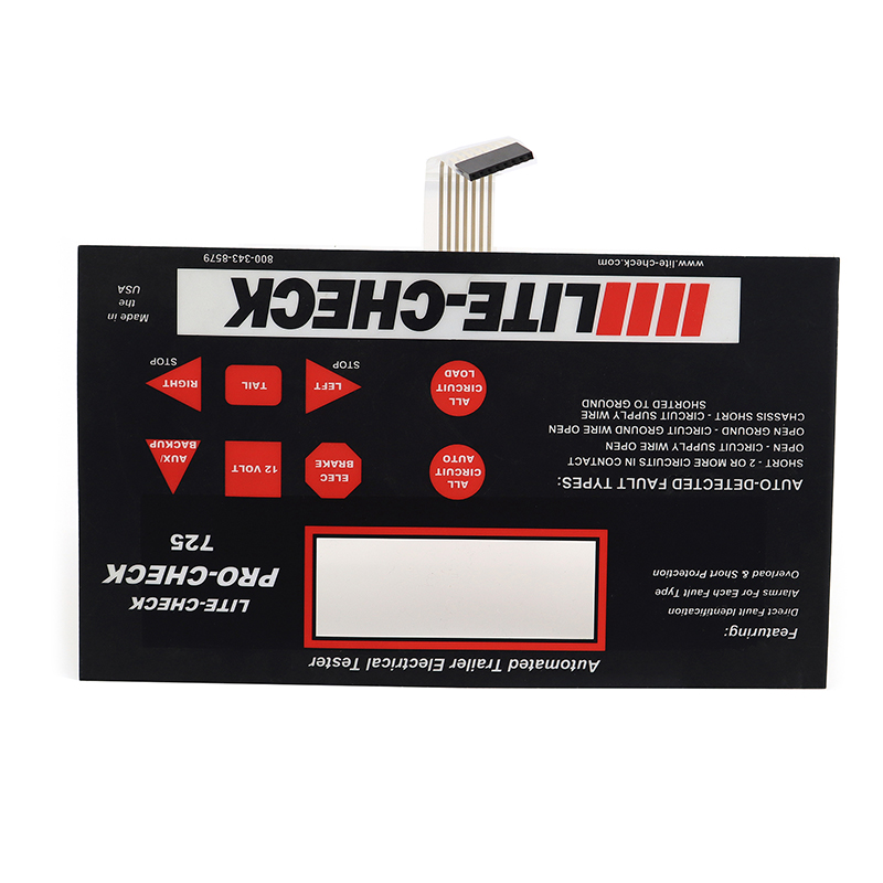 硅膠控制按鍵PC面板貼