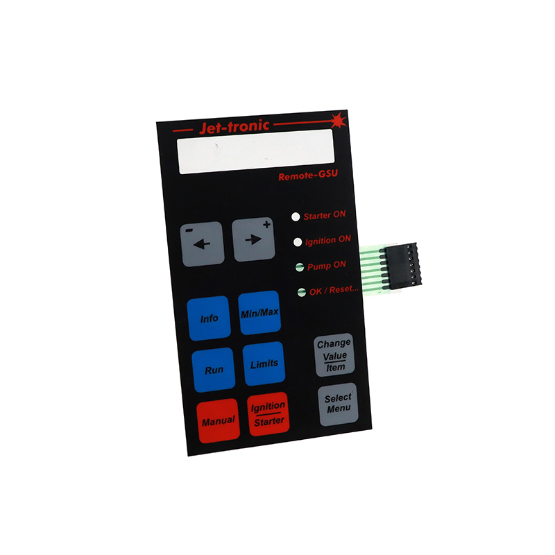 薄膜開(kāi)關(guān)軌道交通色澤光潤(rùn) 